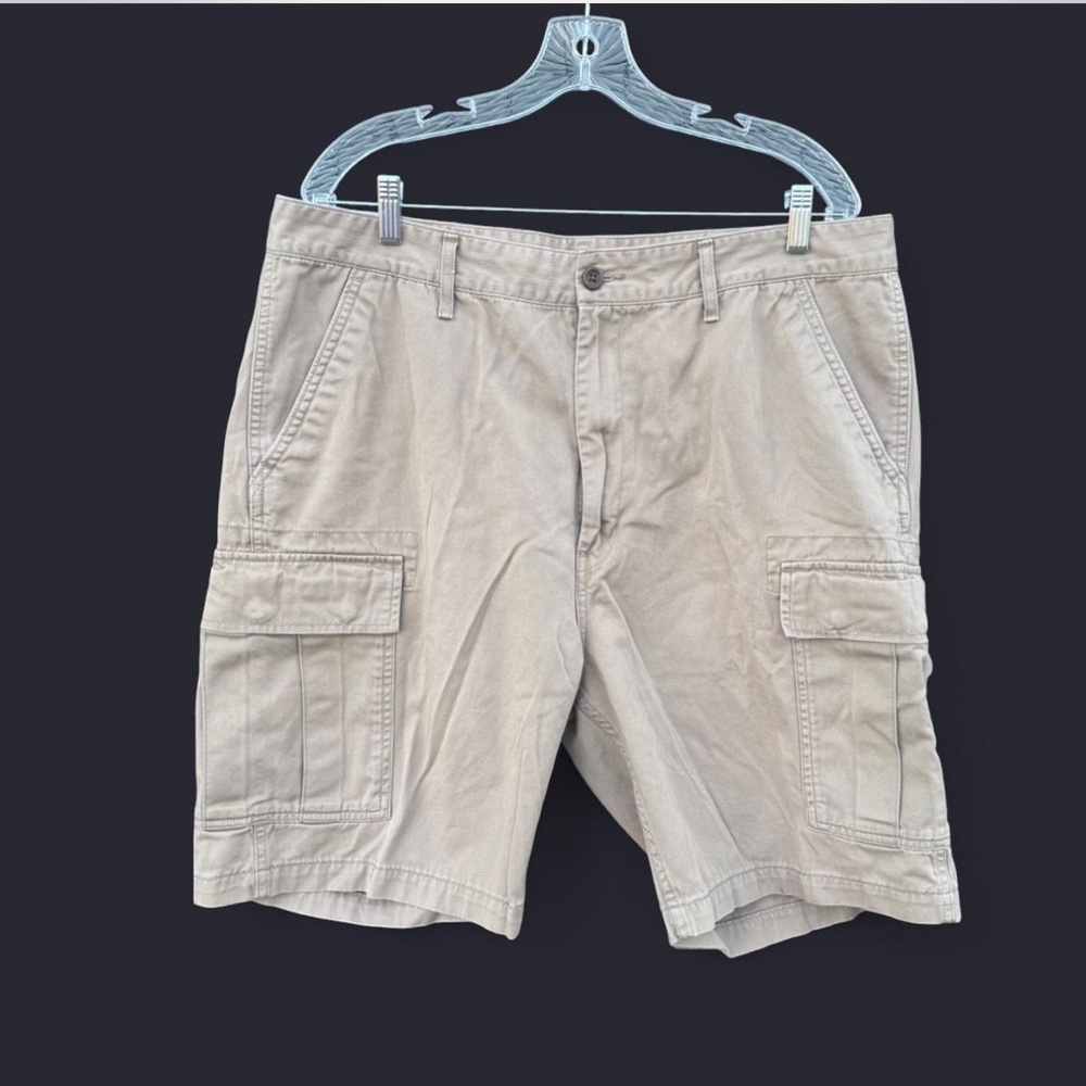 Levi's Tan Cargo Shorts Relaxed Fit Cotton